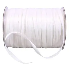 JAM Paper 1/4" Matte Raffia Ribbon, 100yd. White