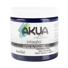 Akua&reg; Intaglio&reg; Ink, 8oz. Ultramarine Blue
