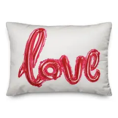 Balloon Love Throw Pillow