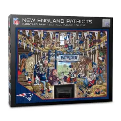 NFL Barnyard Fans 500 Piece Puzzle New England Patriots