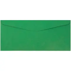 JAM Paper #9 Business Recycled Envelopes, 50ct. Green