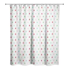 Colorful Trees Shower Curtain