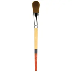 Princeton&trade; Snap!&trade; Series 9650 Gold Taklon Short Handle Oval Wash Brush