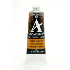Grumbacher&reg; Academy&reg; Oil Color, 37mL Italian Gold Ochre
