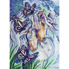 Abris Art Unicorns Counted Cross Stitch Kit