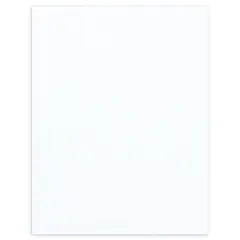PA Paper&trade; Accents 8.5" x 11" 73lb. Muslin Cardstock Paper, 1,000 Sheets Bright White