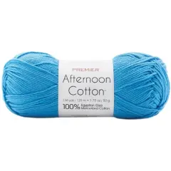 Premier&reg; Afternoon Cotton&trade; Yarn Azure
