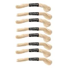 Darice&reg; Natural 3-Ply Hemp Cord Beading Twine, 8ct.