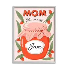Stupell Industries You Are My Jam Mother's Day Framed Giclee Art Gray