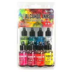 Tim Holtz&reg; Spectrum 8 Color Alcohol Ink Set