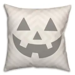 Neutral Diamond Jack Throw Pillow