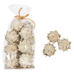Hello Honey&reg; 3" Handmade Dried Natural Palm Leaf Artichokes, 13ct.
