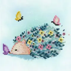Diamond Art Beginner Hedgehog Paint by Number Kit