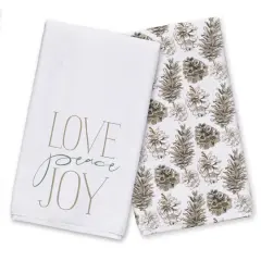Love, Peace & Joy Tea Towel Set