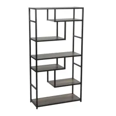 Household Essentials Jamestown Bookshelf Ashwood