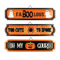 Assorted 15" Playful Halloween Saying Wall Sign, 1pc. by Ashland&reg;