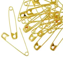 Loops & Threads&trade; Quilter's Safety Pins, Gold, 2"