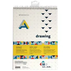 Art Alternatives Drawing Pad, 9" x 12"