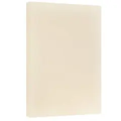 JAM Paper 11'' x 17'' 67lb. Vellum Bristol Cardstock, 50 Sheets Ivory