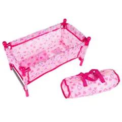 Mini Pack & Play Crib Baby Doll Bed & Playpen
