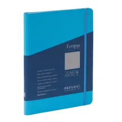Fabriano&reg; Ecoqua Plus Dotted A5 Hidden Spiral-Bound Notebook Turquoise
