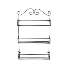 DII&reg; 18" Black Pantry Spice Rack