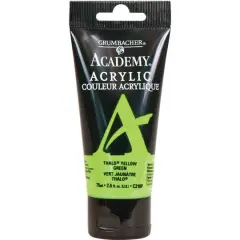 Grumbacher&reg; Academy&reg; Acrylic, 2.5oz. C210P Thalo Yellow Green