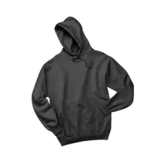 JERZEES&reg; NuBlend Pullover Hooded Heathered Sweatshirt Black Heather