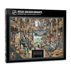 NHL Barnyard Fans 500 Piece Puzzle Vegas Golden Knights