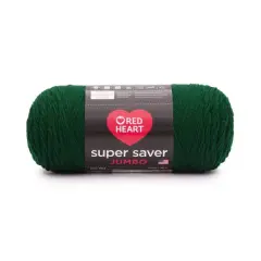Red Heart&reg; Super Saver&reg; Solid Jumbo Yarn, 14oz. Hunter Green