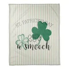 25 Cents A Smooch 50" x 60" Coral Fleece Blanket