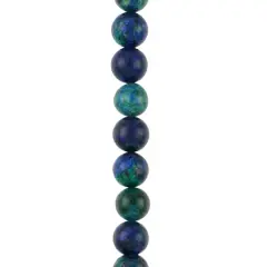 Chrysocolla Round Beads, 10mm by Bead Landing&trade;