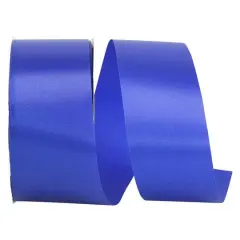 JAM Paper 1.875" x 50yd. Single Face Satin Allure Ribbon Royal