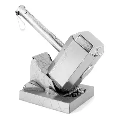 Metal Earth&reg; Marvel Avengers Mjolnir Thor's Hammer 3D Metal Model Kit