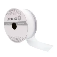 1.5" x 15yd. Sheer Wired Ribbon by Celebrate It&reg; Specialty