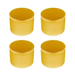 6oz. Candle Making Tins by Make Market&reg;, 4ct. Gold