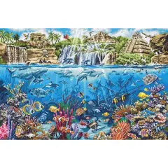 Letistitch Counted Cross Stitch Kit Pirate Island