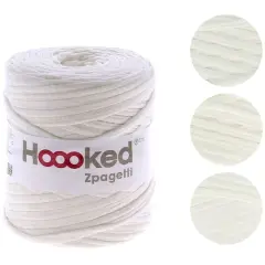 Hoooked Zpagetti Yarn Ivory White