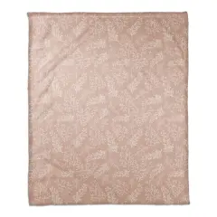 Mother's Day Blush BoBrownicals Coral Fleece Blanket