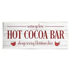 Stupell Industries Hot Cocoa Bar Wall Art