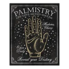 Palmistry Sign 8 16" x 20" Canvas Wall Art