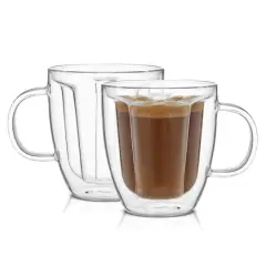 10oz. Disney&reg; Mickey Mouse 3D Double Walled Glass Mugs, 2ct.