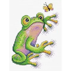 MP Studia Frog Cross Stitch Kit