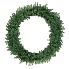6ft. Green Canadian Pine Commercial Size Artificial Christmas Wreath