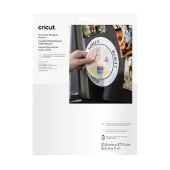 Cricut&reg; 8.5" x 11" White Printable Magnet Sheets, 3ct.