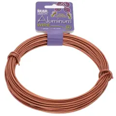 The Beadsmith&reg; 12 Gauge Colored Aluminum Wire Copper