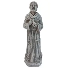 Santa's Workshop 22.5" Cold Cast St. Francis Statue