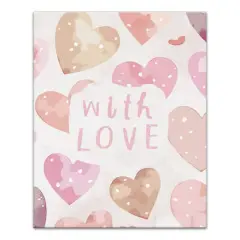 With Love Canvas Wall Art