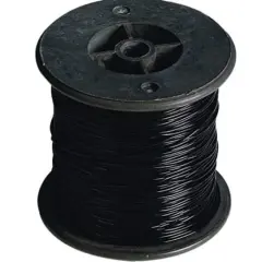 S&S&reg; Worldwide 1mm Black Stretch Jewelry Cord