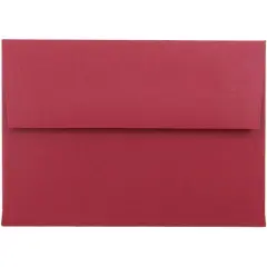 JAM Paper A1 Metallic Invitation Envelopes, 50ct. Jupiter Red